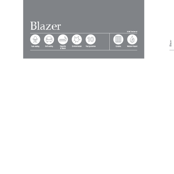 blazer - technical sheet